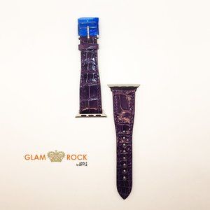 Glam Rock Genuine Alligator Strap for APPLE